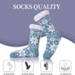 Slipper Socks for Women with Grippers, Winter Warm Fuzzy Indoor Christmas Gifts Socks