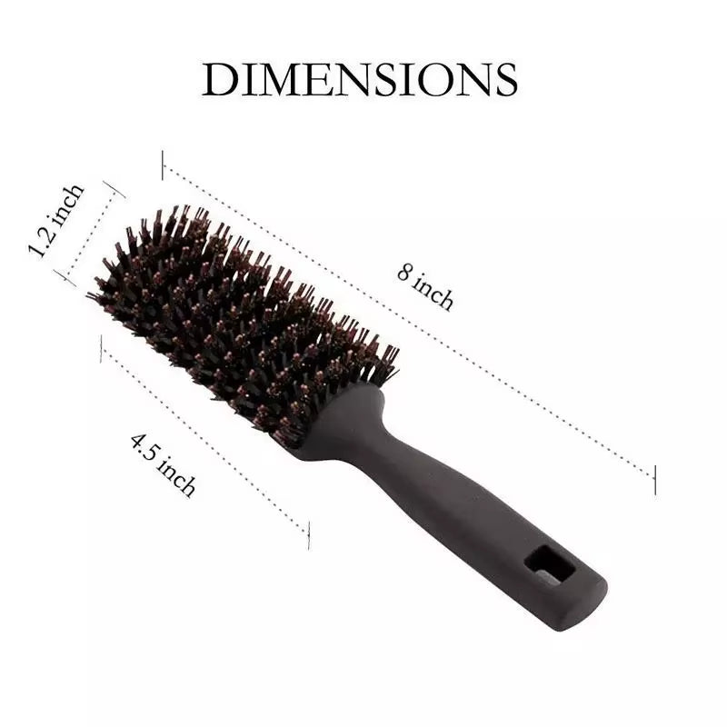 Anti Static Soft Boar Bristles Comb Quick Dry Brush for Men Woman Professional Salon Brush Hair Care Styling Tools Accessories