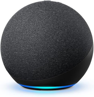 Echo (Newest Model), with Premium Sound, Smart Home Hub, and Alexa, Charcoal