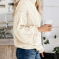 Chic Ballon Sleeve Winter Turtleneck Chunky Sweater Slouchy Oversized Loose Pullover Outerwear Warm Thick