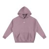 Oversize Fleeced Hoodie - Dark Purple