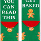 Funny Christmas Socks for Men, Holiday Socks Gingerbread Socks, Stocking Stuffers for Teen Secret Santa Gifts Christmas Gifts