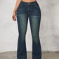 SHEIN ICON Flare Leg Jeans