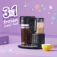 Single Serve Frappe and Iced Coffee Maker with Blender, Black