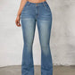 SHEIN ICON Flare Leg Jeans