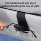 Universal Car Auto Sun Visor Eyeglass Hanger Clip Leather Glasses Holder Magnetic Multi-Function Automobile Accessories Storage