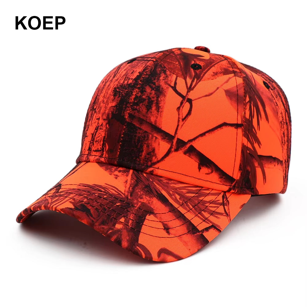 New Tree Camo Baseball Cap Fishing Caps Men Outdoor Hunting Camouflage Jungle Hat Hiking Casquette Hats