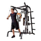 Diamond Elite Olympic Smith Cage Machine, Plate Loaded Home Gym Total Body Workout Machine (MD-9010G)