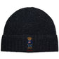 Men'S Solid Flag Bear Beanie