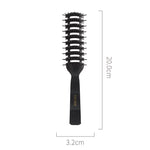 Anti Static Soft Boar Bristles Comb Quick Dry Brush for Men Woman Professional Salon Brush Hair Care Styling Tools Accessories