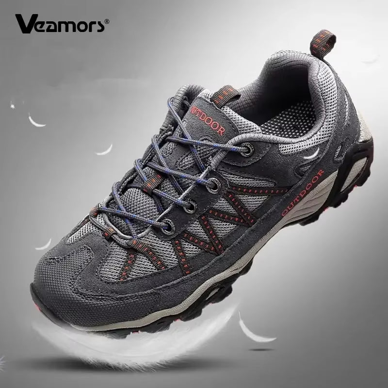 Non-Slip Hiking Shoes for Men Women Breathable Tactical Climbing Trekking Shoes Unisex Outdoor Sneakers Walking Shoes plus Size