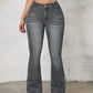 SHEIN ICON Flare Leg Jeans