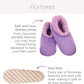 Slipper Socks Animal Furry – Cozy, Foldable Slippers for Women, Non Slip Socks for Travel & Indoors