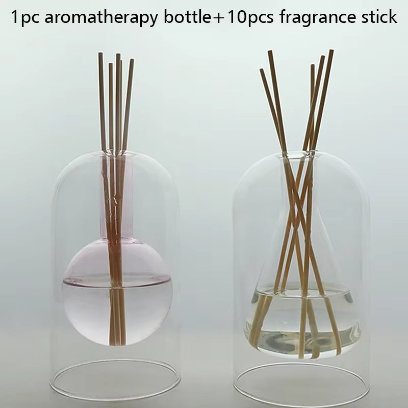 Japanese Simple Aromatherapy Diffuser Bottle Modern Diffuser Glass Bottle Essential Oil Storage Container Diffuser Bottle