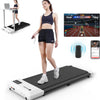 Deerrun 2024 Upgrade Treadmills for Home, Smart Raceable Powerful Quiet Walking Pad Treadmill, Remote Control & Smart App - 1-White-90Cm