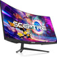 30-Inch Curved Gaming Monitor 21:9 2560X1080 Ultra Wide/ Slim HDMI Displayport up to 200Hz Build-In Speakers, Metal Black (C305B-200UN1)