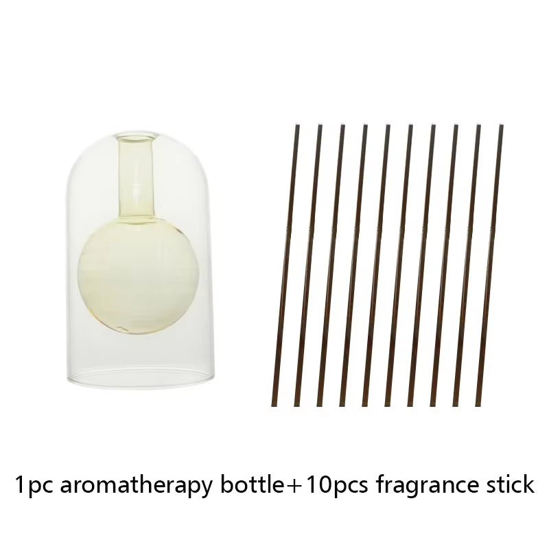 Japanese Simple Aromatherapy Diffuser Bottle Modern Diffuser Glass Bottle Essential Oil Storage Container Diffuser Bottle