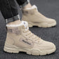 Ankle Boots Men'S Snow Boots Winter Warm Lace up 2021 New Men'S Shoes Wool Plush Winter Boots Men'S Shoes Extra Large