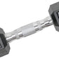 Rubber HEX Free Hand Weights Dumbbell Pairs Sizes 5, 10, 15, 20 and 25 LBS (5 LB Pair, Pair)