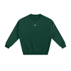 Fleeced Sweatshirt - Eden Green