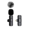 NEW Wireless Lavalier Microphone Audio Video Recording Mini Mic for Iphone Android Laptop Live Gaming Mobile Phone Microphone - 1In1 For Ios