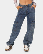 Women'S Fashion Straight Jeans in Autumn