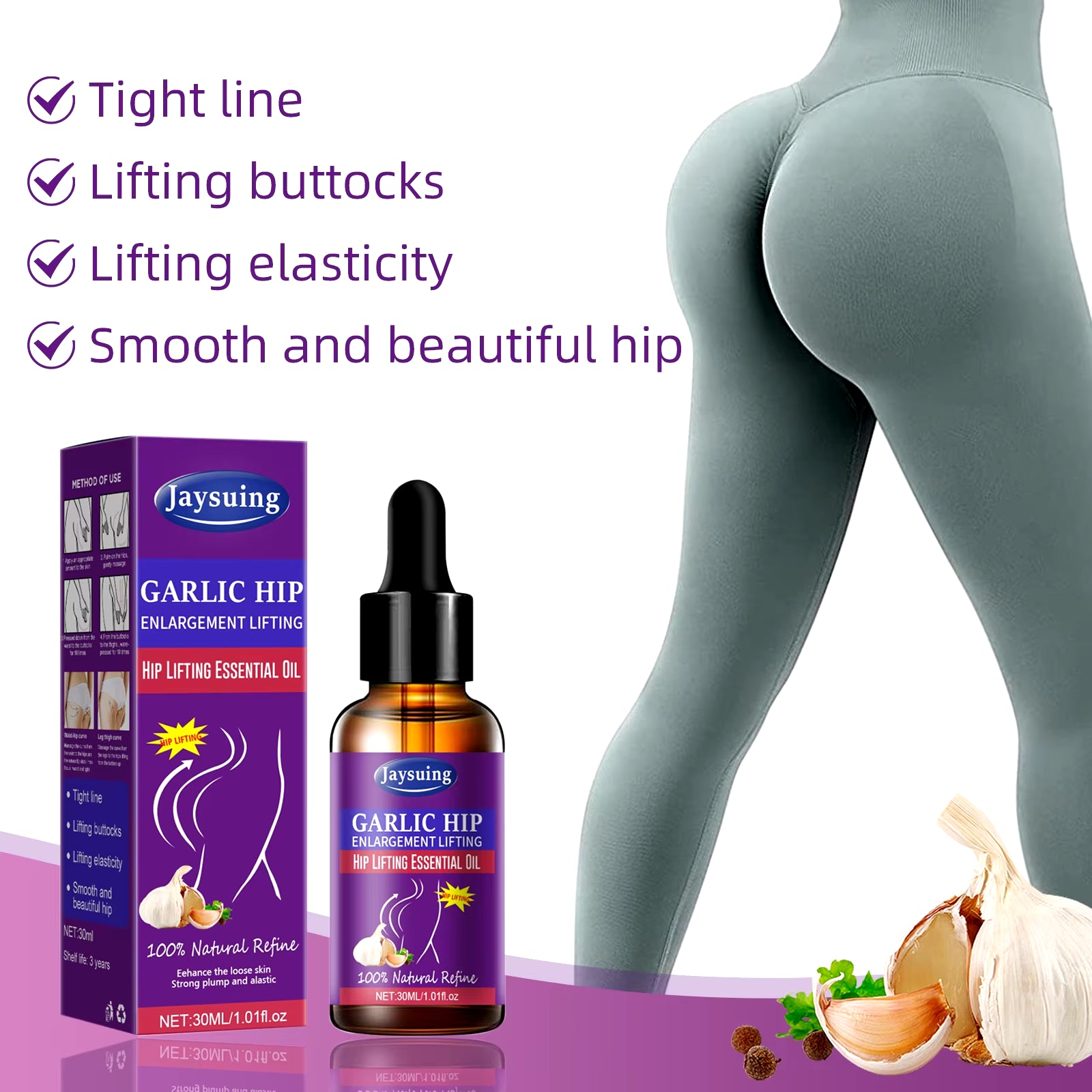 Buttock Enlargement Oils Butt Enhancer plus Size Hip Lift up S Shape Body Firming Nourishing Shaping Sexy Body Hip Lifting Oil