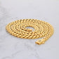 14K Yellow Gold 6Mm Royal Monaco Miami Cuban Link Chain Necklace, Mens or Womens Jewelry 16" - 30"