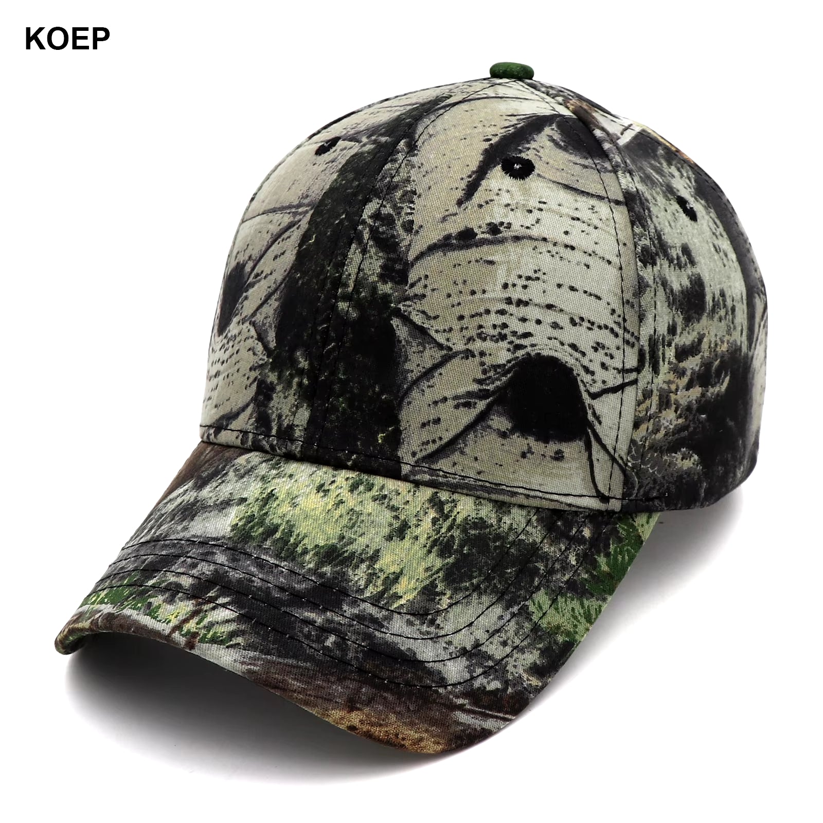 New Tree Camo Baseball Cap Fishing Caps Men Outdoor Hunting Camouflage Jungle Hat Hiking Casquette Hats