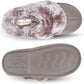 Women'S Comfy Faux Fur House Slipper Scuff Memory Foam Slip-On Anti-Skid Sole