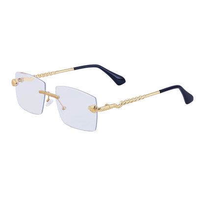 Fashion Rimless Sunglasses for Men