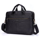 Men Genuine Leather Handbags Casual Leather Laptop Bags Male Business Travel Messenger Bags Men'S Crossbody Shoulder Bag