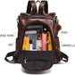 Women Backpack Purse anti Theft Waterproof Detachable Covertible Casual Travel Shoulder Bag (Coffee)