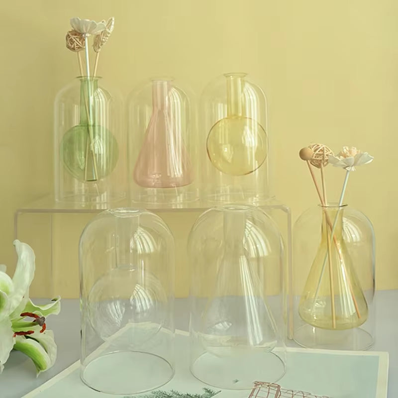 Japanese Simple Aromatherapy Diffuser Bottle Modern Diffuser Glass Bottle Essential Oil Storage Container Diffuser Bottle