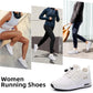 Women'S Running Shoes Fashion Non Slip Air Cushion Sneakers Casual Running Tennis Shoes for Indoor Outdoor Gym Jogging (Ivory, 8)