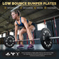 LB Bumper Plates Olympic Weight Plates, Bumper Weight Plates, Steel Insert, Strength Training.