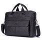 Men Genuine Leather Handbags Casual Leather Laptop Bags Male Business Travel Messenger Bags Men'S Crossbody Shoulder Bag