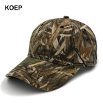 New Tree Camo Baseball Cap Fishing Caps Men Outdoor Hunting Camouflage Jungle Hat Hiking Casquette Hats