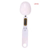 Electronic Kitchen Scale 500G 0.1G LCD Digital Measuring Food Flour Digital Spoon Scale Mini Kitchen Tool for Milk Coffee Scale - White