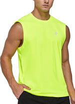 Men'S Sleeveless Quick Dry Workout Tank Top- Gym Fitness Running Training Muscle Bodybuilding Tank Top