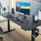 Height Adjustable Electric Standing Desk, 48 X 24 Inches Sit Stand up Desk, Memory Computer Home Office Desk (Black)