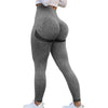 Yoga Pants Scrunch Butt Lifting Workout Leggings Sport Tights Women Seamless Booty Legging Gym Sportswear Fitness Clothing - Gray