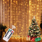 USB Festoon String Light Fairy Garland Curtain Light Christmas Light Christmas Decor for Home Ramadan Decorative New Year Lamp