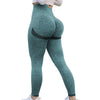 Yoga Pants Scrunch Butt Lifting Workout Leggings Sport Tights Women Seamless Booty Legging Gym Sportswear Fitness Clothing - Dark Green