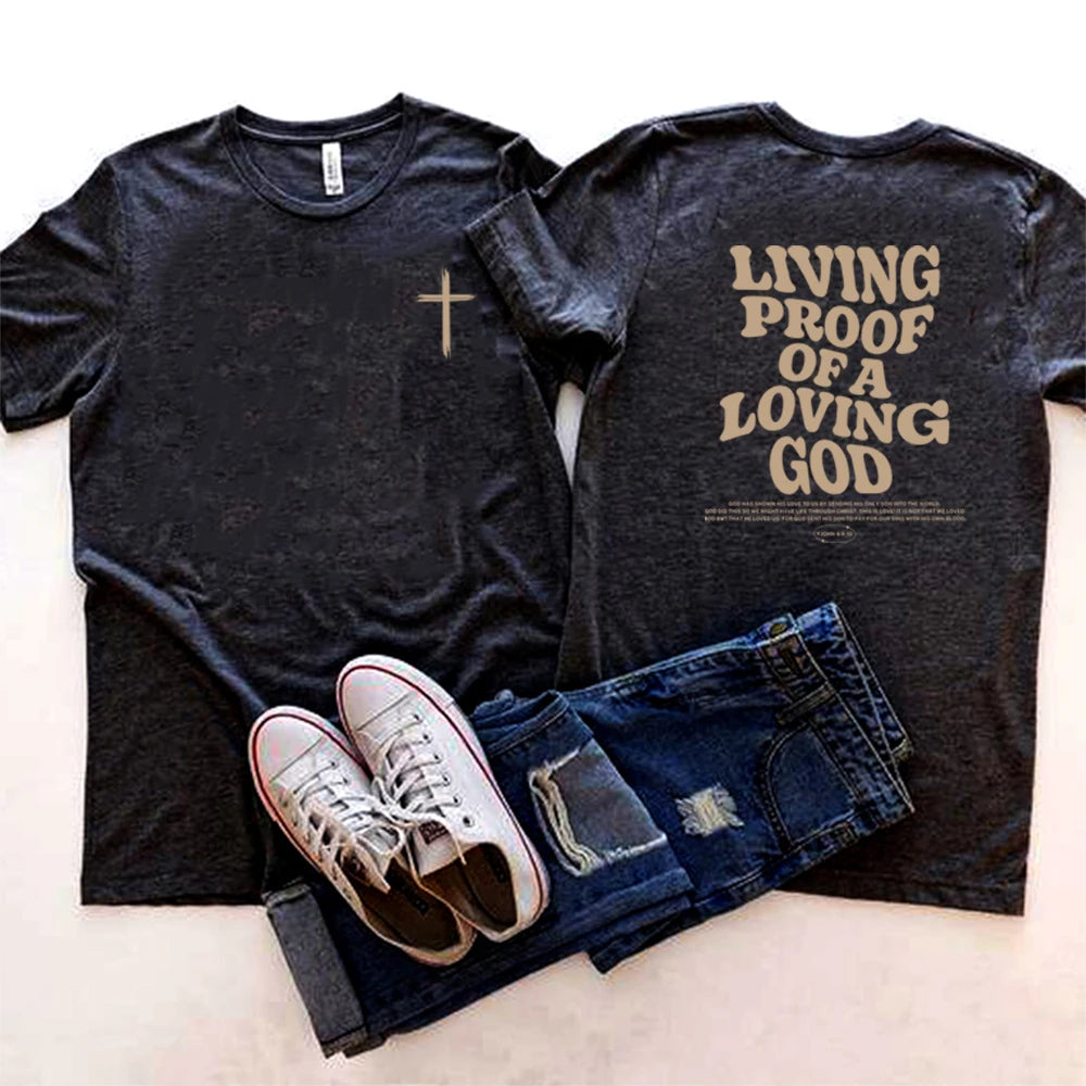 Aesthetic Christian T-Shirt Christian Apparel Brown Jesus Tshirt Trendy Streetwear Clothing Bible Verse Shirts Christian Gift