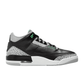 Men'S  3 Retro Black / Green Glow-Wolf Grey CT8532-031, Size 11-US