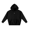 Oversize Fleeced Hoodie - Black