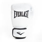 Synthetic Leather Core Training Gloves for Boxing, White, S/M