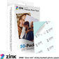 2"X3" Premium Instant Photo Paper (50 Pack) Compatible with Polaroid Snap, Snap Touch, Zip and Mint Cameras and Printers