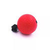 Boxing Speed Ball Head-Mounted PU Punch Ball MMA Sanda Training Hand Eye Reaction Home Sandbag Fitness Boxing Equipment - Only Red Ball